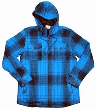 Flannel Quilted Hoody